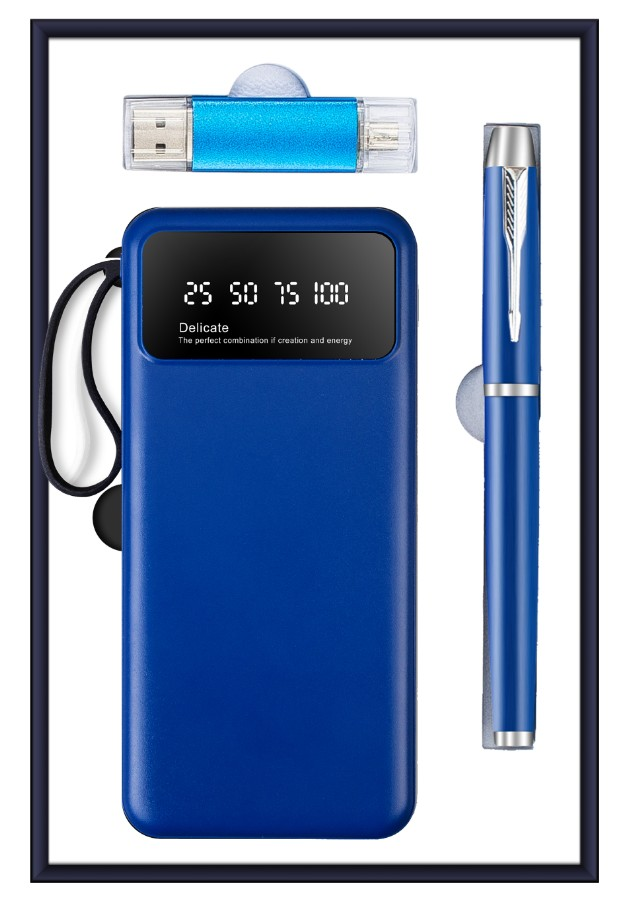 Custom Logo USB Power Bank Gift Box | Premium Corporate Gifts and Custom Gifts