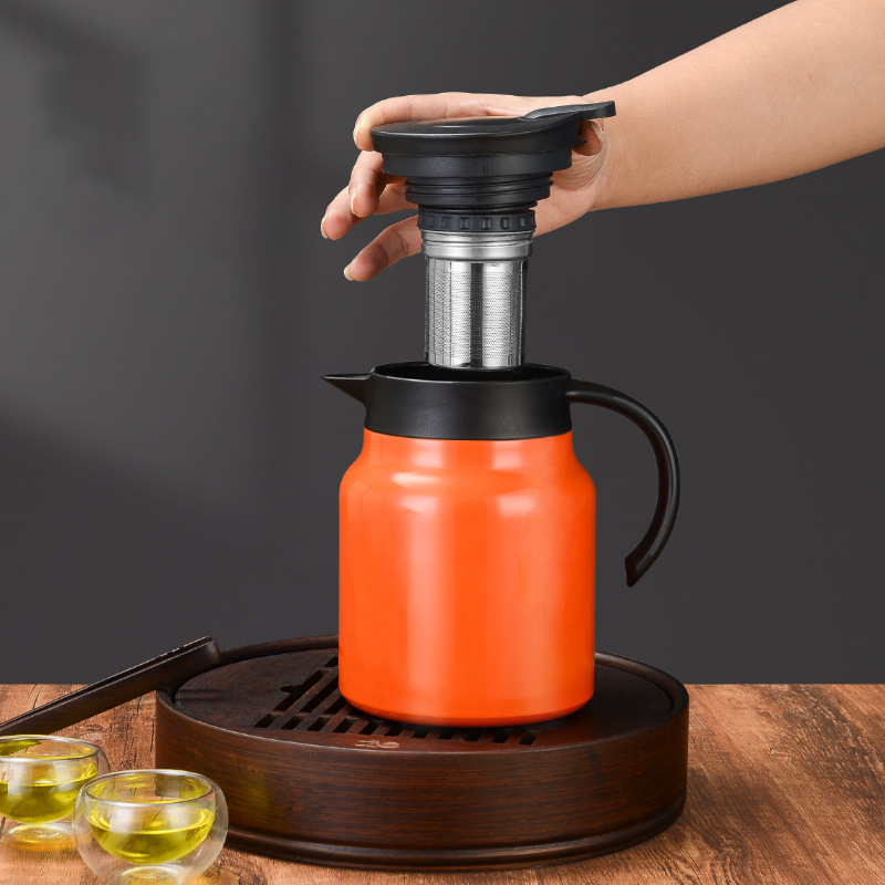 Custom Logo Handle Vacuum Thermos Pot | Premium Corporate Gifts and Custom Gifts