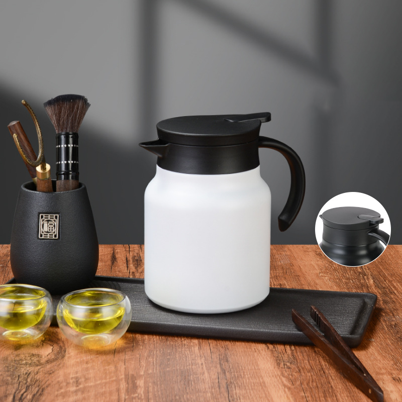 Custom Logo Handle Vacuum Thermos Pot | Premium Corporate Gifts and Custom Gifts